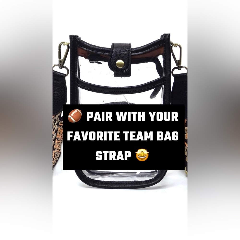 🏈 STADIUM BAGS ARE HERE!! 🏈 Pair with your favorite TEAM bag strap!!